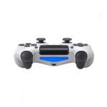 PlayStation 4 Wireless Controller with ergonomic design, touchpad, motion sensors, and built-in rechargeable battery for PS4 gaming.