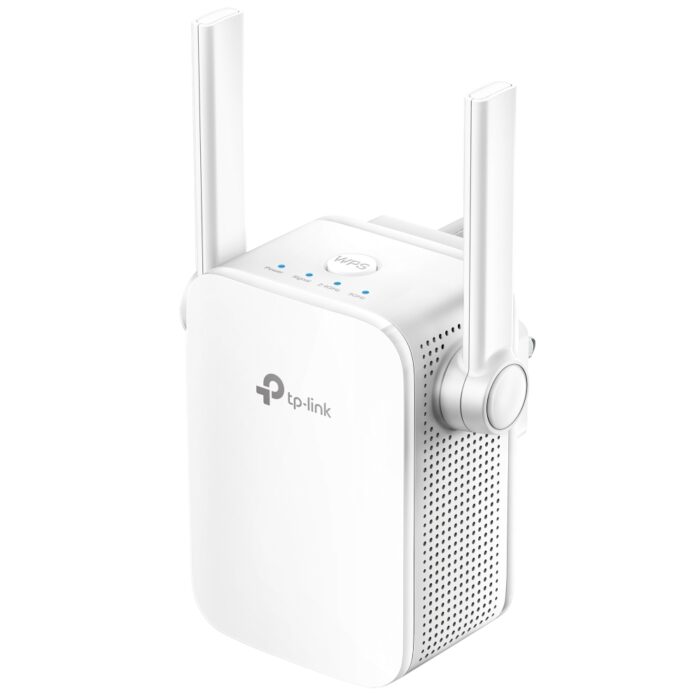 TP-Link AC750 Wi-Fi Range Extender RE205 boosts Wi-Fi coverage with dual-band speeds, providing stable connections throughout your home.