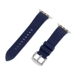 Silicone Smart Watch Straps 42/44/45/49mm in blue, black, and white, offering comfort, durability, and a perfect fit.