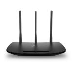 TP-Link TL-WR940N 450Mbps Wireless N Router with 3 antennas, multiple modes, and fast internet for home use, HD streaming, and secure connections.