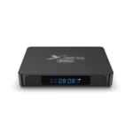 "X96Q Pro Android Smart TV Box with 4K streaming, Android 10, HDMI 2.0, and expandable storage for ultimate home entertainment."