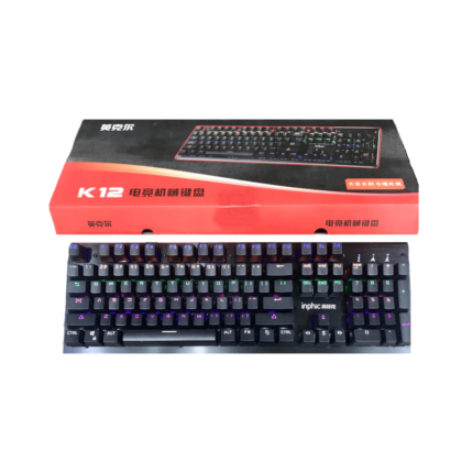 K12 RGB Mechanical Keyboard. Enjoy customizable RGB lighting and responsive keys for an immersive gaming