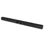Kisonli LED-920 Karaoke Gaming Soundbar for TV with Bluetooth 5.3, 16W output, 1200mAh battery, multiple play modes, and clear stereo sound.