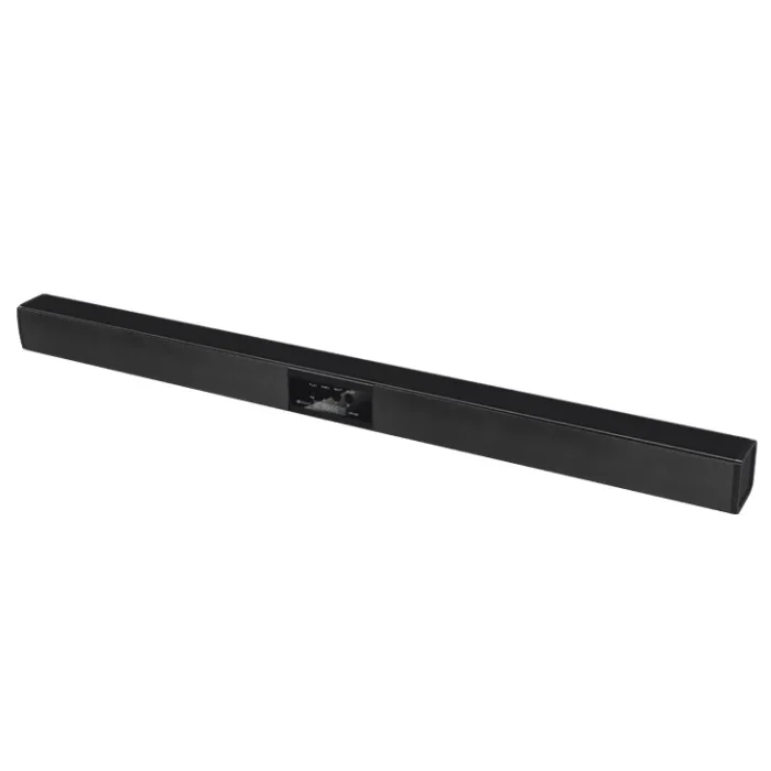 Kisonli LED-920 Karaoke Gaming Soundbar for TV with Bluetooth 5.3, 16W output, 1200mAh battery, multiple play modes, and clear stereo sound.