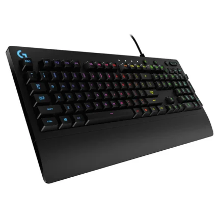 Logitech G213 Gaming Keyboard with RGB lighting, anti-ghosting, and customizable keys for an enhanced gaming experience.