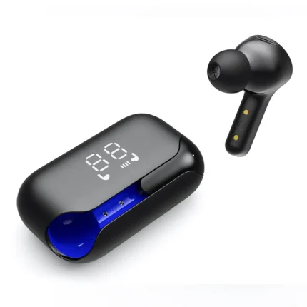 Gems BTW98 Wireless Earbuds with Bluetooth 5.2, IPX4 waterproof, 50 hours playback, touch controls, and dual mic for clear calls.