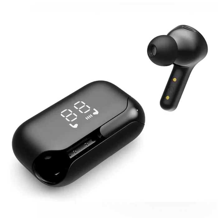 Gems BTW98 Wireless Earbuds with Bluetooth 5.2, IPX4 waterproof, 50 hours playback, touch controls, and dual mic for clear calls.