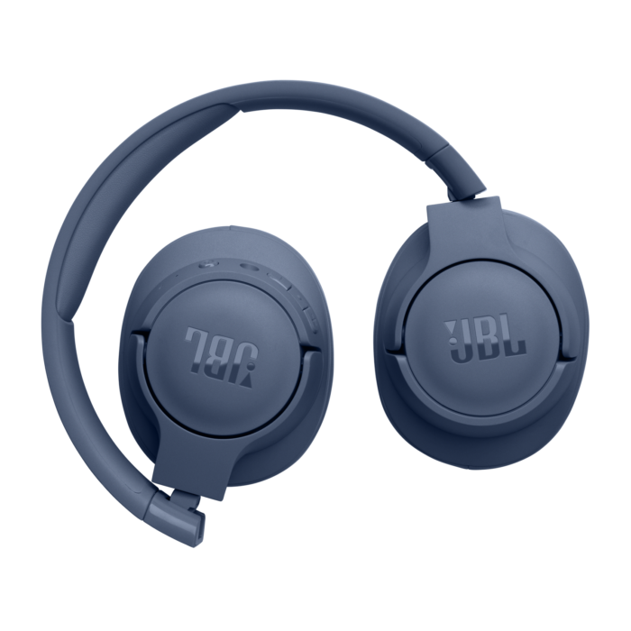 JBL Tune 720BT Wireless Over-Ear Headphones with Bluetooth 5.3, JBL Pure Bass Sound, and 76 hours of playtime in a foldable design.
