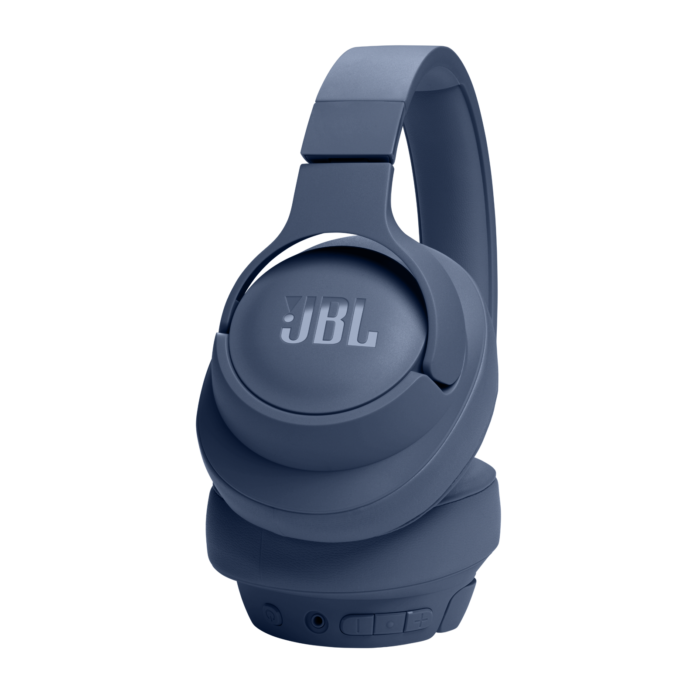 JBL Tune 720BT Wireless Over-Ear Headphones with Bluetooth 5.3, JBL Pure Bass Sound, and 76 hours of playtime in a foldable design.