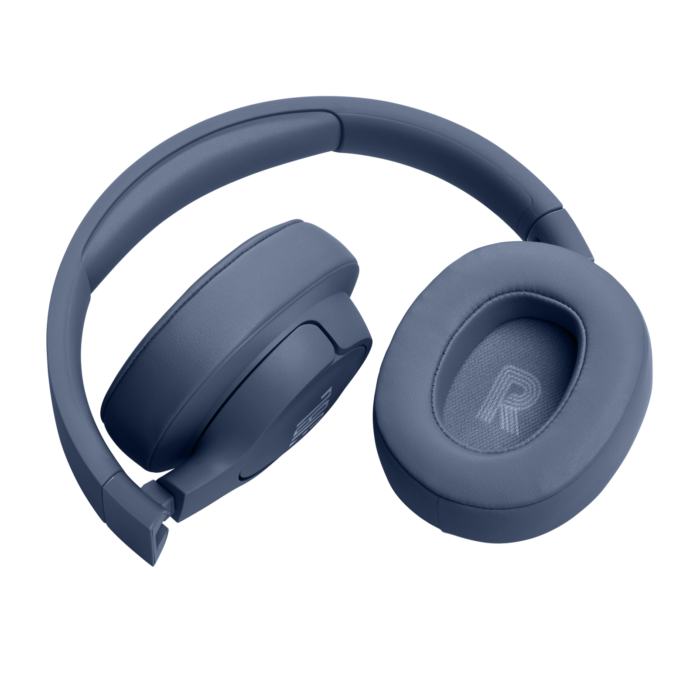 JBL Tune 720BT Wireless Over-Ear Headphones with Bluetooth 5.3, JBL Pure Bass Sound, and 76 hours of playtime in a foldable design.