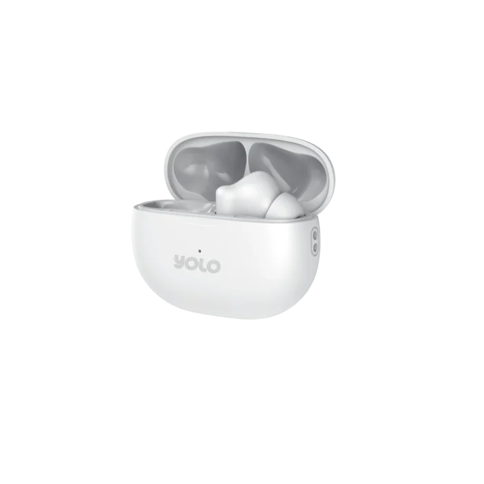 YOLO Yopod Max Earbuds with Bluetooth 5.4, deep bass, IPX4 water resistance, and touch controls for a premium wireless audio experience.