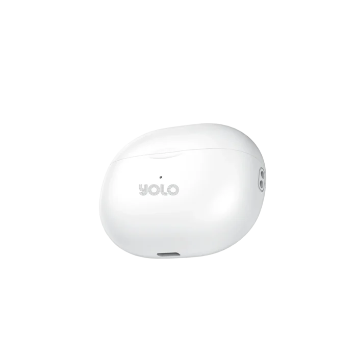 YOLO Yopod Max Earbuds with Bluetooth 5.4, deep bass, IPX4 water resistance, and touch controls for a premium wireless audio experience.