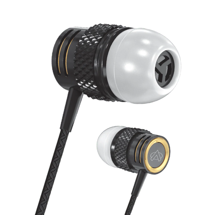 Audionic Thunder Earphone T-90 (TYPE-C) with premium sound, in-ear design, built-in microphone, and USB Type-C connector for hands-free calling and music.