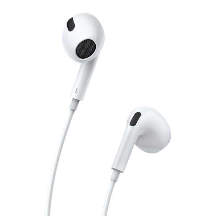 Baseus C17 Encok Type-C Handsfree wired earphones with ergonomic half-in-ear design, high-definition voice calling, and lossless sound quality.