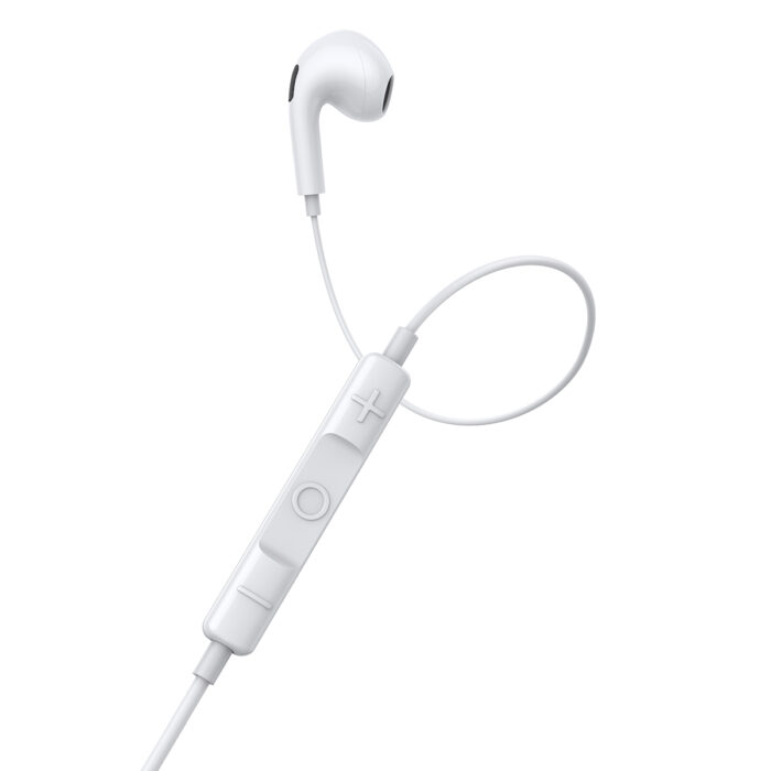 Baseus C17 Encok Type-C Handsfree wired earphones with ergonomic half-in-ear design, high-definition voice calling, and lossless sound quality.
