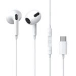Baseus C17 Encok Type-C Handsfree wired earphones with ergonomic half-in-ear design, high-definition voice calling, and lossless sound quality.