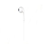 FASTER Lightning Handsfree earphones with 14.2mm driver, in-line microphone, and Lightning connector for high-quality sound and hands-free calls on iOS devices.