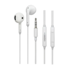 Gionee Handsfree (Original) with clear sound, deep bass, built-in microphone, ergonomic in-ear design, and 3.5mm jack for music and hands-free calls.
