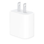 Apple 20W USB-C Power Adapter for fast and efficient charging of iPhone, iPad, Apple Watch, and other USB-C devices.