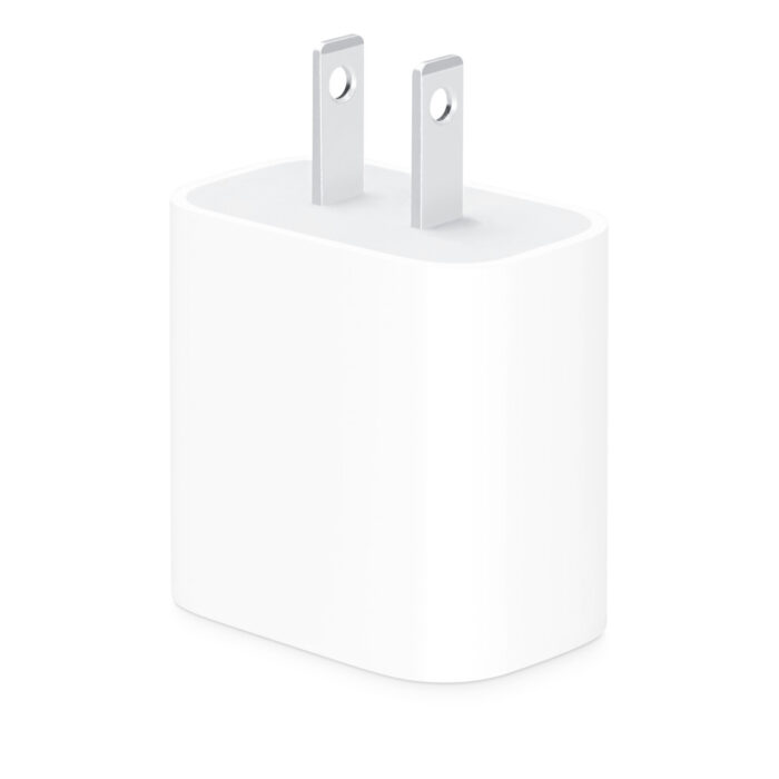 Apple 20W USB-C Power Adapter for fast and efficient charging of iPhone, iPad, Apple Watch, and other USB-C devices.