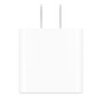 Apple 20W USB-C Power Adapter for fast and efficient charging of iPhone, iPad, Apple Watch, and other USB-C devices.