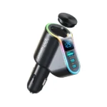Joyroom JR-CL21 150W 4-in-1 Car Charger with dual USB-A and Type-C ports for fast charging multiple devices in the car.