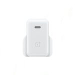 OnePlus 65W Warp Adapter for fast and efficient charging, designed for OnePlus devices like the 8T, 9, and more. USB-C port, sleek white design.