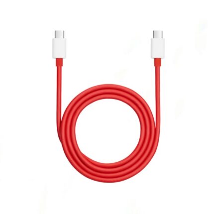 OnePlus Type-C to Type-C Cable for fast charging, data transfer, and durability with 12A current support, compatible with OnePlus devices.