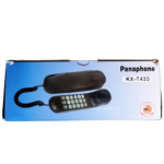 Panaphone KX-T433 Corded Phone with redial function, mute, pause features, and compact design, ideal for home or office use.