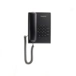 Panasonic KX-TS500MX Corded Phone with electric volume control, redial memory, adjustable ringer, and wall-mountable design for home or office use.