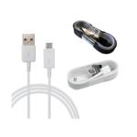 Samsung Micro USB Cable for fast data transfer and efficient charging, compatible with Samsung devices and other micro USB devices.