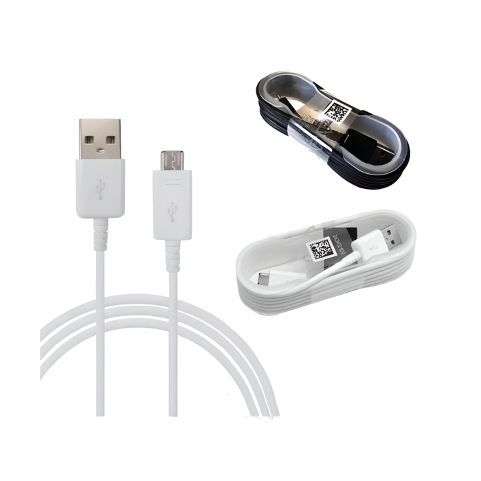 Samsung Micro USB Cable for fast data transfer and efficient charging, compatible with Samsung devices and other micro USB devices.