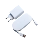 "VIVO 18W Power Adapter with USB Type-C cable for fast charging Vivo smartphones and other compatible devices"