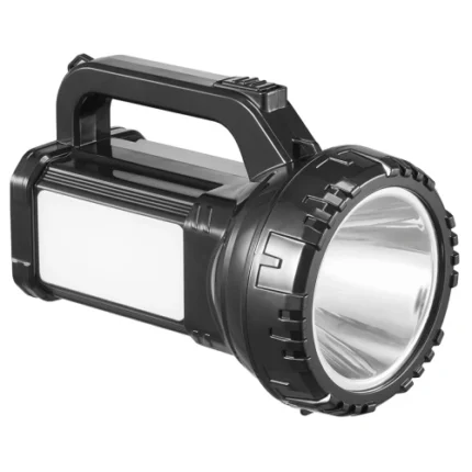 DP-7320 Portable LED Search Light with evenly distributed focus, 100W power, and ABS body for camping, hunting, and emergencies.