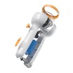 DP-9034B LED Portable Rechargeable Torch with evenly distributed focus, 3W LED, and soft/strong light modes for versatile use.