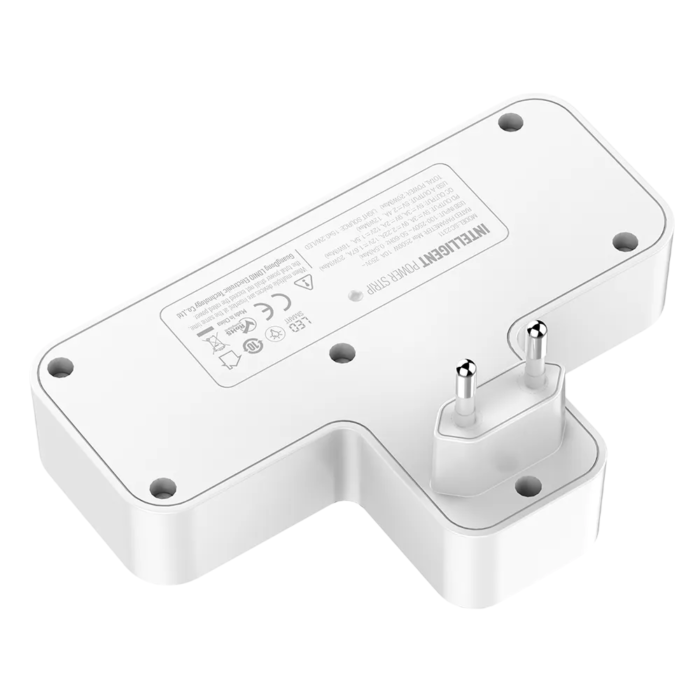 LDNIO SC2311 Power Extension with 2 outlets, 3 USB ports (PD, QC3.0), night lamp, and fire-proof design for fast charging.