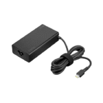 Lenovo 100W USB-C Adapter in black at Goma Sons Electronics, perfect for fast charging Lenovo laptops with USB-C PD technology.