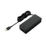 Lenovo 45W Slim Tip Adapter in black at Goma Sons Electronics, ideal for charging Lenovo laptops with slim-tip port and 1.6m cable.