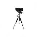 Logitech C922 Pro Webcam 1080p with autofocus, stereo mic, 720p at 60fps, 1080p at 30fps, and USB connectivity for streaming and video calls.