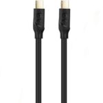 Mini DisplayPort Cable - Male to Male, supports 4K at 60Hz, gold-plated connectors, ideal for laptops, desktops, monitors, projectors.