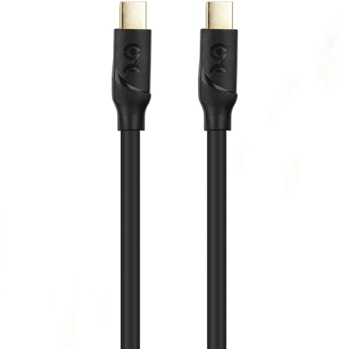 Mini DisplayPort Cable - Male to Male, supports 4K at 60Hz, gold-plated connectors, ideal for laptops, desktops, monitors, projectors.