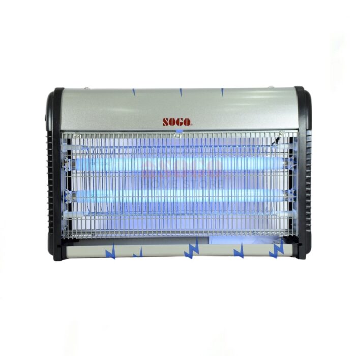 SOGO JPN-130 - 30W Pest Killer with 30W UV tubes and 3000V grid for chemical-free pest control in homes, farms, or offices.