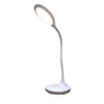 SOGO JPN-1300 LED study lamp with evenly distributed focus on a desk, offering warm and daylight settings.