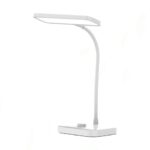 SOGO JPN-1307 Rechargeable Study Lamp with evenly distributed focus, 7W LED, USB charge, portable design on a desk.