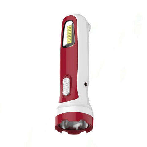 SOGO JPN-307 Rechargeable LED Torch SOGO JPN-307 Rechargeable LED Torch with evenly distributed focus, shining a bright, uniform beam in a dark outdoor scene.