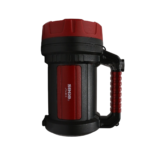 SOGO JPN-8815 5W Rechargeable LED Torch Light with evenly distributed focus illuminating a dark outdoor scene.