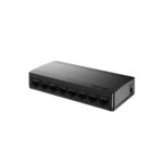 Tenda SG108 - 8-Port Gigabit Ethernet Switch in sleek mini plastic body, perfect for home, SMB, or surveillance networking.