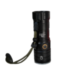 The XA-P801 Aluminum Alloy Flashlight offers durability, brightness, adjustable focus, and waterproof design