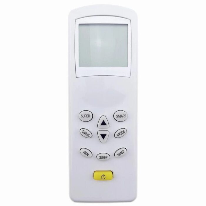 Dawlance DG11D1-02 AC remote with ergonomic design and sensitive buttons for easy control of Dawlance air conditioners, built to last.