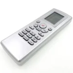 GREE YT1F AC Remote Control with clear panel, modern ABS design for GREE air conditioners, 8–10m range, ideal for home or office.